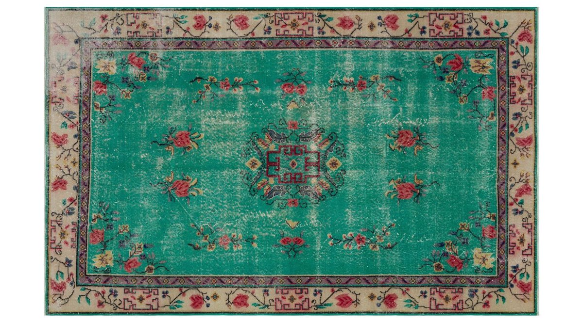 VİNTAGE HALI YEŞİL 190*299 CM FİYATI Vivense