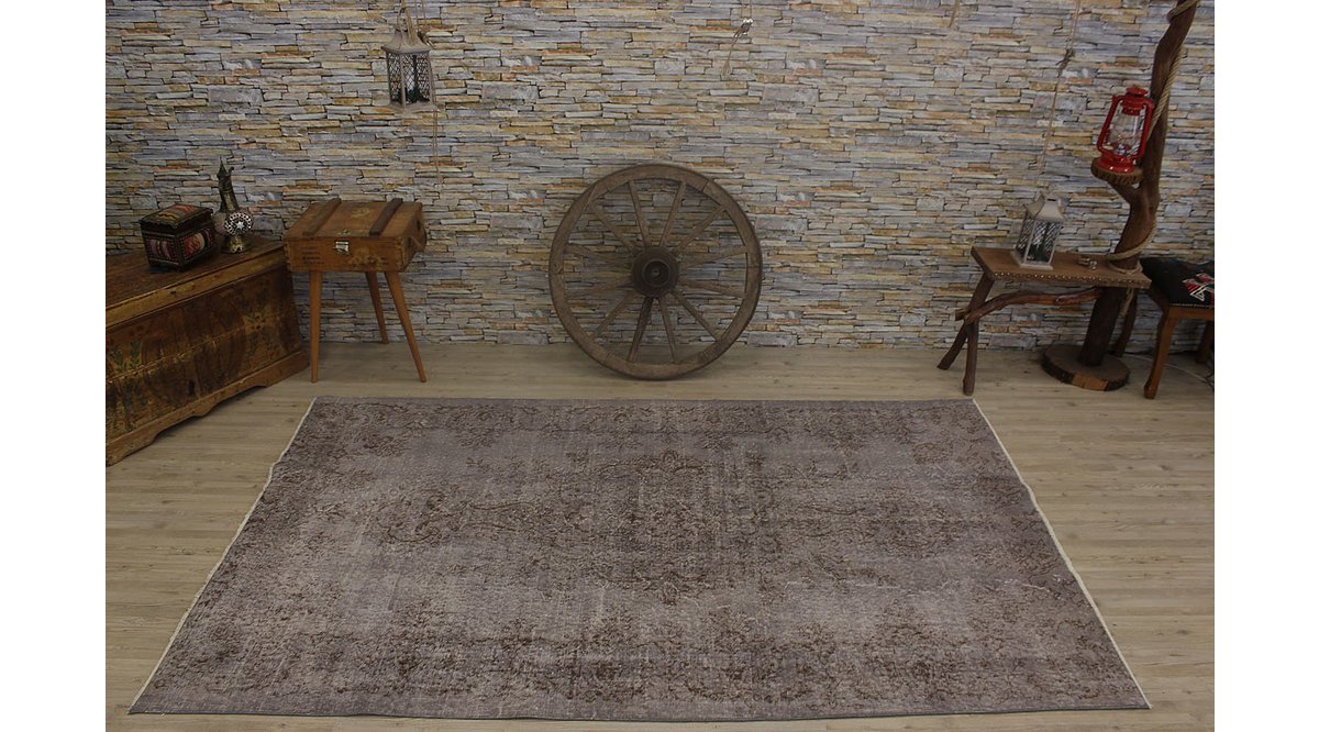 VİNTAGE EL DOKUMA ESKİTME HALI 157X260 FİYATI Vivense