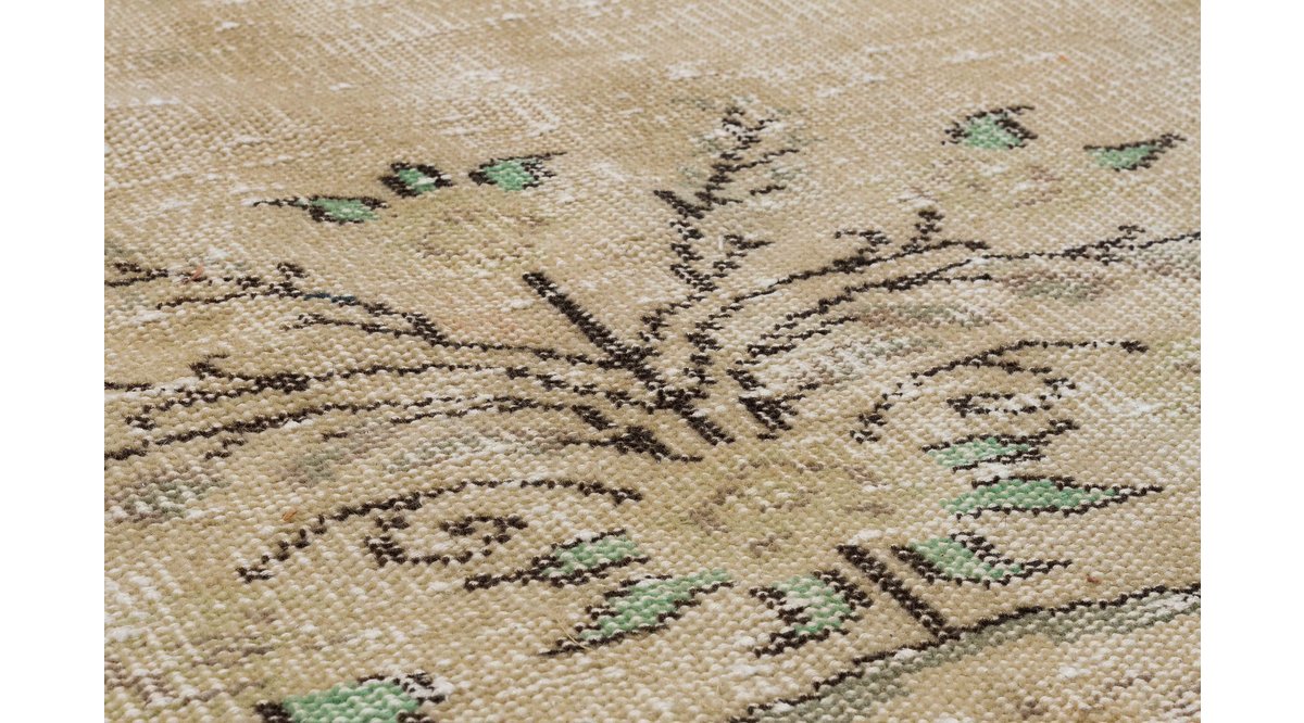 GERÇEK EL DOKUMA VİNTAGE ESKİTME HALI 157X254 FİYATI Vivense