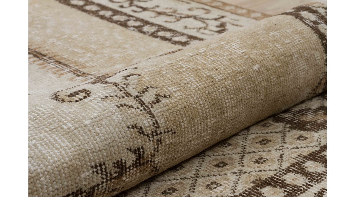 GERÇEK EL DOKUMA VİNTAGE ESKİTME HALI 171X234 FİYATI Vivense