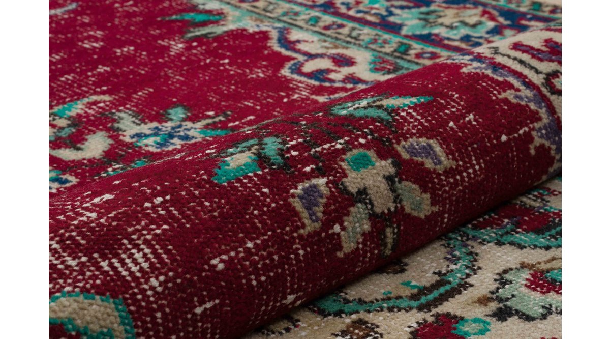 GERÇEK EL DOKUMA VİNTAGE ESKİTME HALI 186X287 FİYATI Vivense GERÇEK EL DOKUMA VİNTAGE ESKİTME HALI 186X287 FİYATI Vivense