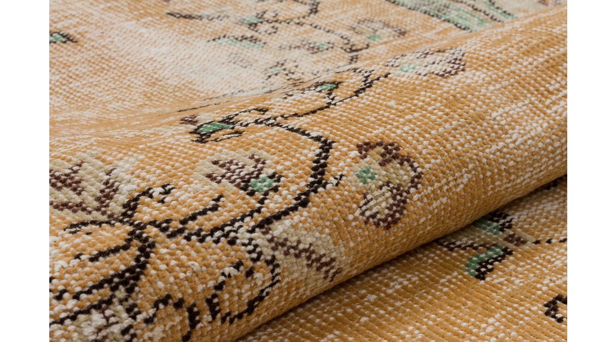 ÖZEL VİNTAGE ESKİTME EL DOKUMA HALI 168X281 FİYATI Vivense