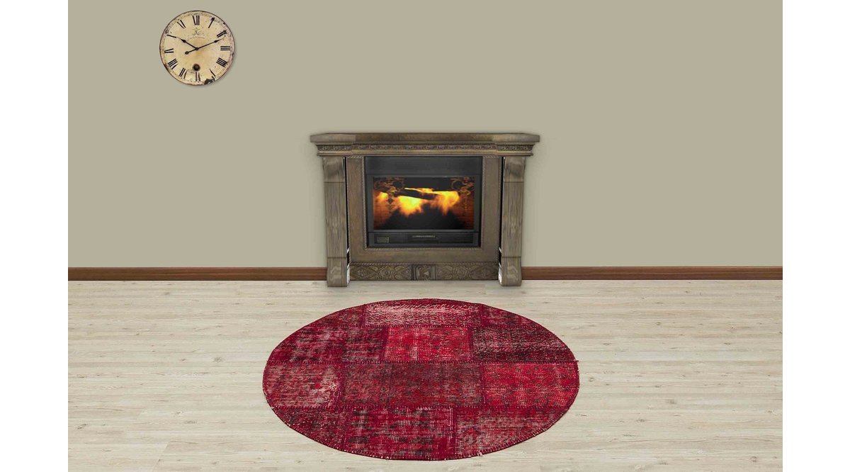 GERÇEK EL DOKUMA PATCHWORK ESKİTME HALI FİYATI Vivense