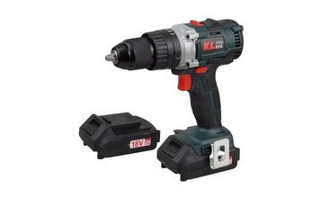 KLPRO KLDM1820B 18V/2.0AH Lİ-İON ÇİFT AKÜLÜ KÖMÜRSÜZ DARBELİ MATKAP