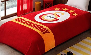 TEK KİŞİLİK LİSANSLI BATTANİYE GALATASARAY SARI KIRMIZI