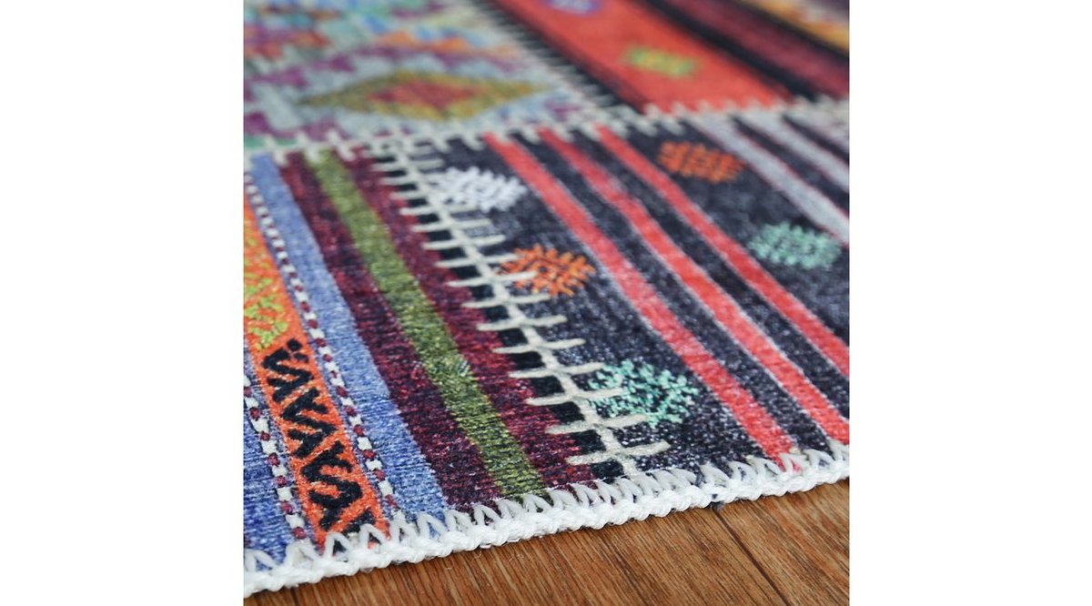 LİVİADORA PATCHWORK DESENLİ KİLİM HALI FİYATI Vivense