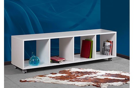 TEKERLEKLİ KİTAPLIK