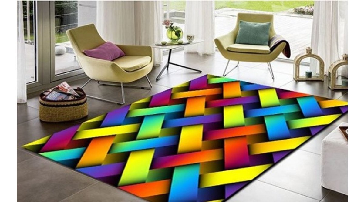 ALYA RENKLİ 3D HALI 80X150 FİYATI Vivense