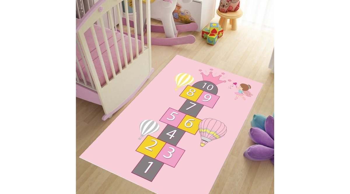 KARNAVAL UÇAN BALONLAR ÇOCUK OYUN HALISI 80*150 FİYATI