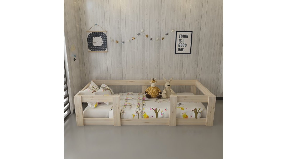 DOĞAL AHŞAP MONTESSORİ YATAK PLUS107 FİYATI Vivense