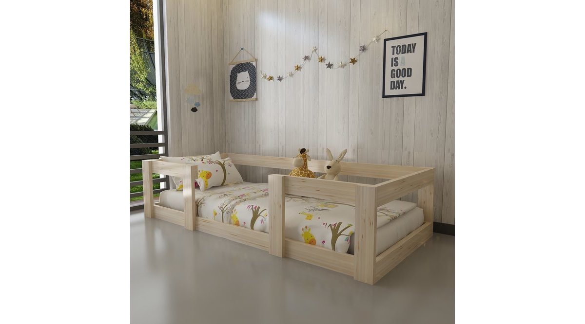 DOĞAL AHŞAP MONTESSORİ YATAK PLUS107 FİYATI Vivense