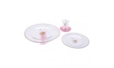 KARACA PRETTY 19 PARÇA PASTA SETİ PEMBE