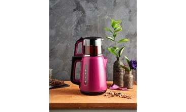 COOKPLUS YENİ 1501 ENERJİ TASARRUFLU KETTLE ÇAY MAKİNESİ MOR