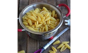 EMSAN DEMRE 24 CM PASLANMAZ ÇELİK SÜZGEÇ MOR