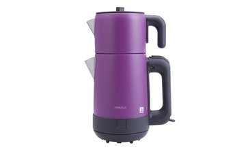 COOKPLUS MY INOX 2 IN 1 1805 RENKLİ GÖSTERGELİ ÇAY MAKİNESİ KETTLE VİOLET