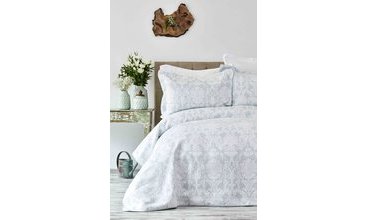 KARACA HOME QUATRE SU YEŞİLİ YATAK ÖRTÜSÜ