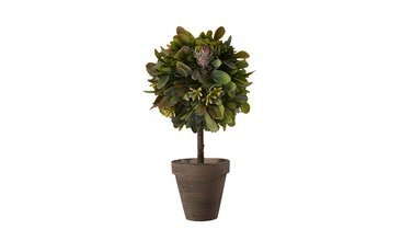 KARACA HOME YELLOW GREEN 28 CM SAKSILI ÇİÇEK