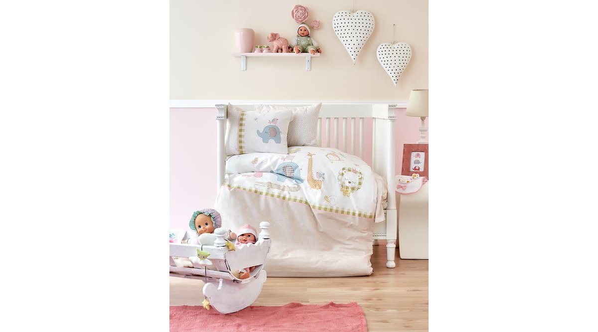 KARACA HOME PLAYMATE RNF BEBEK UYKU SETİ FİYATI Vivense