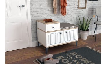 MEİER ÇEKMECELİ KAPAKLI BANK AYAKKABILIK