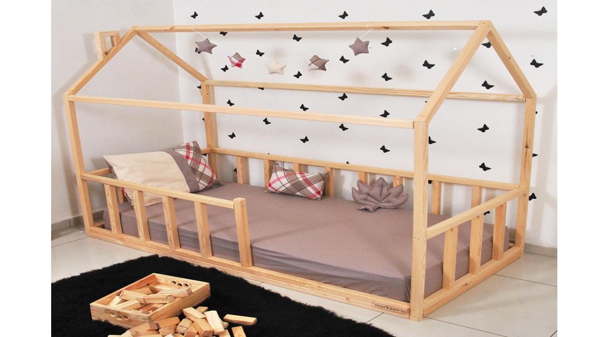 MARKAAWM MONTESSORİ YATAK ÇOCUK YATAK DOĞAL ÇAM AĞACI SEVGİ FİYATI
