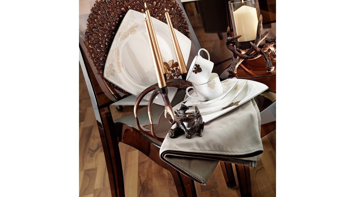 KÜTAHYA PORSELEN ALİZA BONE 83 PARÇA 60106 DEKOR YEMEK