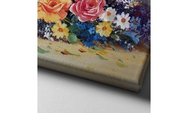 ÇİÇEKLİ KANVAS TABLO 20X30