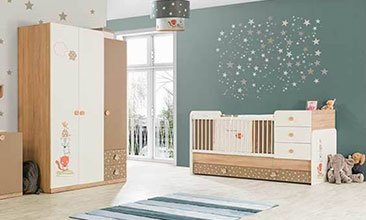 CARİNO BÜYÜYEN BEŞİKLİ BEBEK ODASI TAKIMI