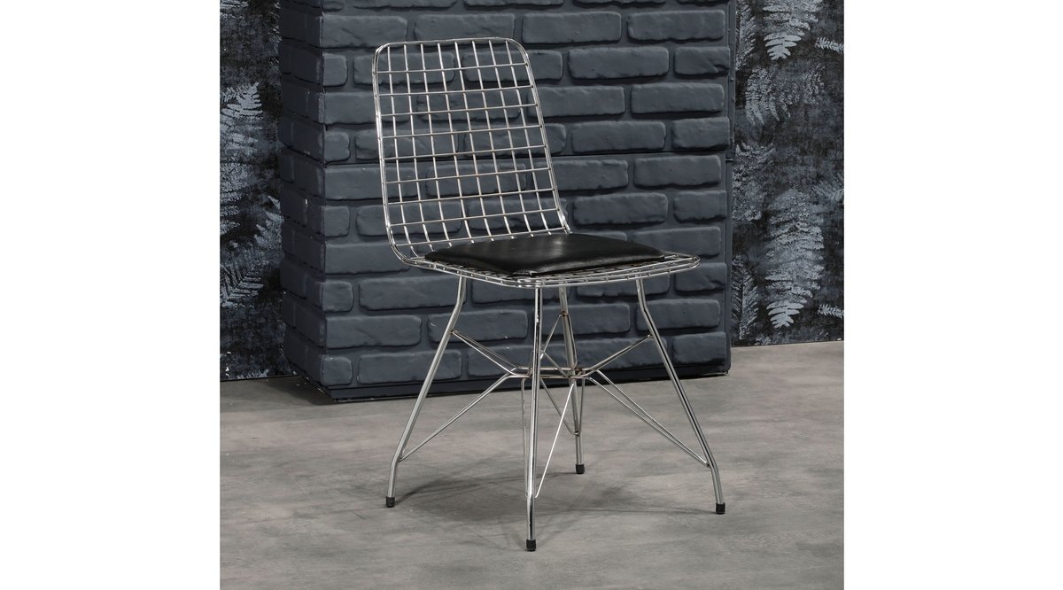 OLİNPA GÜMÜŞ TEL SANDALYE GÜMÜŞ MASA TAKIMI FİYATI Vivense