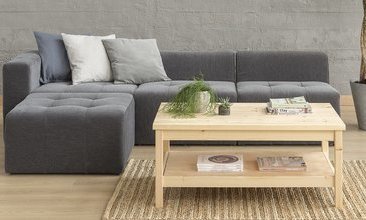 FOREST DİKDÖRTGEN ORTA SEHPA ÇAM