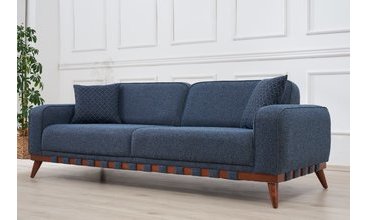 MİRA KOLTUK TAKIMI MAVİ BEYAZ