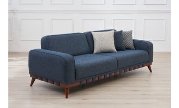 MİRA KOLTUK TAKIMI MAVİ BEYAZ