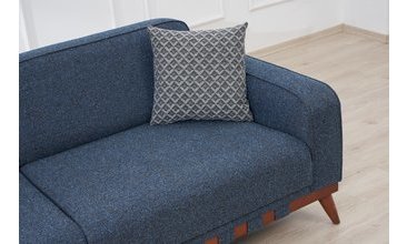 MİRA KOLTUK TAKIMI MAVİ BEYAZ