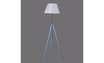 ROPE LAMBADER TURKUAZ AYAK PRAMİT DANTELLİ ABAJUR