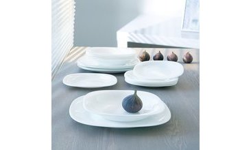 CARİNE BEYAZ 18 PARÇA SET