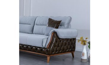 NİSA KOLTUK TAKIMI BUZ MAVİSİ