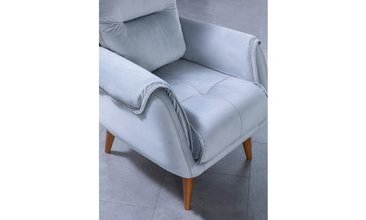 NİSA KOLTUK TAKIMI BUZ MAVİSİ