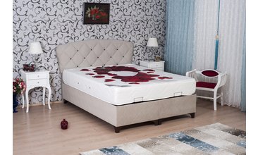 AURORA FULL ORTOPEDİK YATAK 150*200 (KALPLİ)