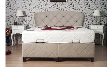 AURORA FULL ORTOPEDİK YATAK 150*200 (KALPLİ)