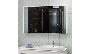 BADE ASMA 100 CM AYNALI DOLAP BEYAZ