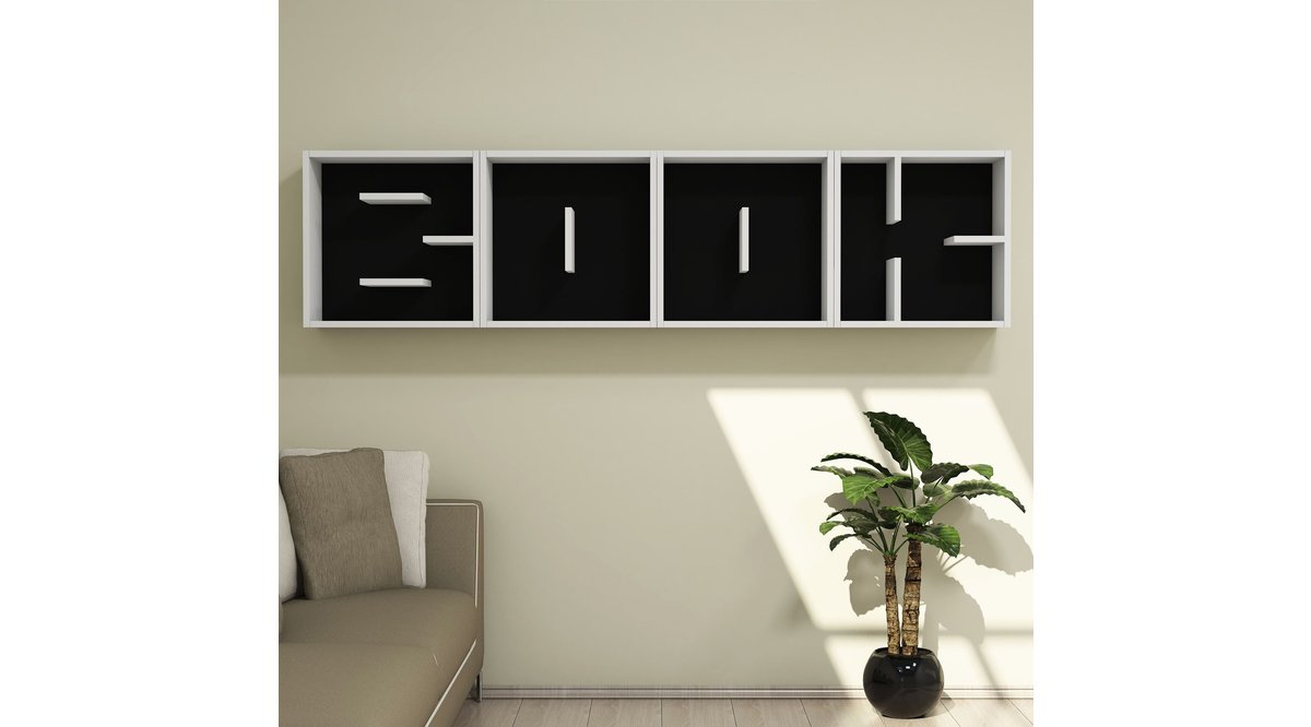 BOOK HARF DUVAR RAFI FİYATI Vivense BOOK HARF DUVAR RAFI FİYATI Vivense
