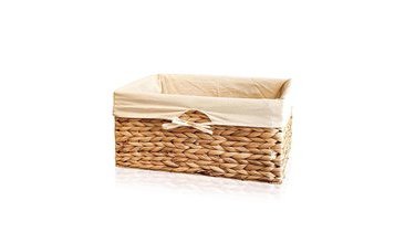 HASIR SEPET İÇİ KUMAŞLI 16X37X23 CM NATUREL