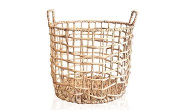 HASIR İRİ ÖRGÜLÜ SEPET NATUREL 1 41X35 CM