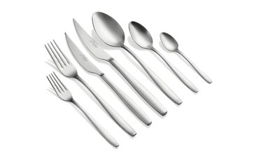 ELLE ÇATAL KAŞIK BIÇAK SETİ 42 PARÇA SCOTCH GRİ