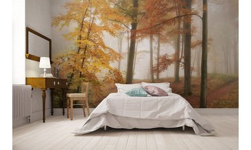 AUTUMN FOREST POSTER DUVAR KAĞIDI