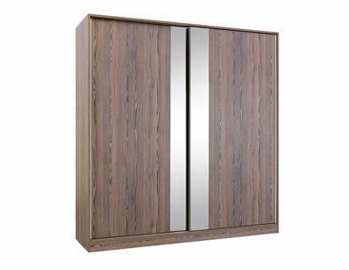 MİA MOBİLİ SÜRGÜLÜ GARDROP CEVIZ KAPAK 160X60X210CM