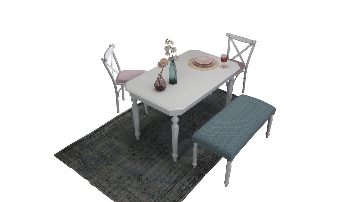 QUEEN MASA SANDALYE SETİ FİYATI Vivense