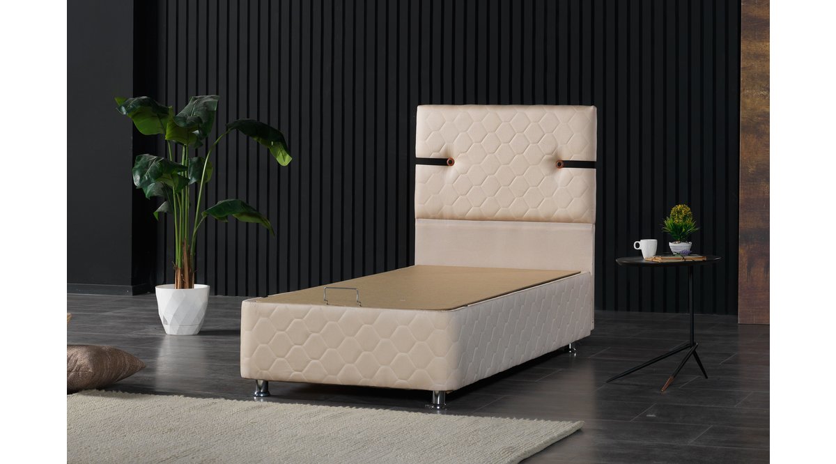 GALİA BAZA BAŞLIK VE YATAK SETİ 90X190 FİYATI Vivense