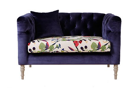 LOVESEAT İKİLİ KANEPE MAVİ AŞK