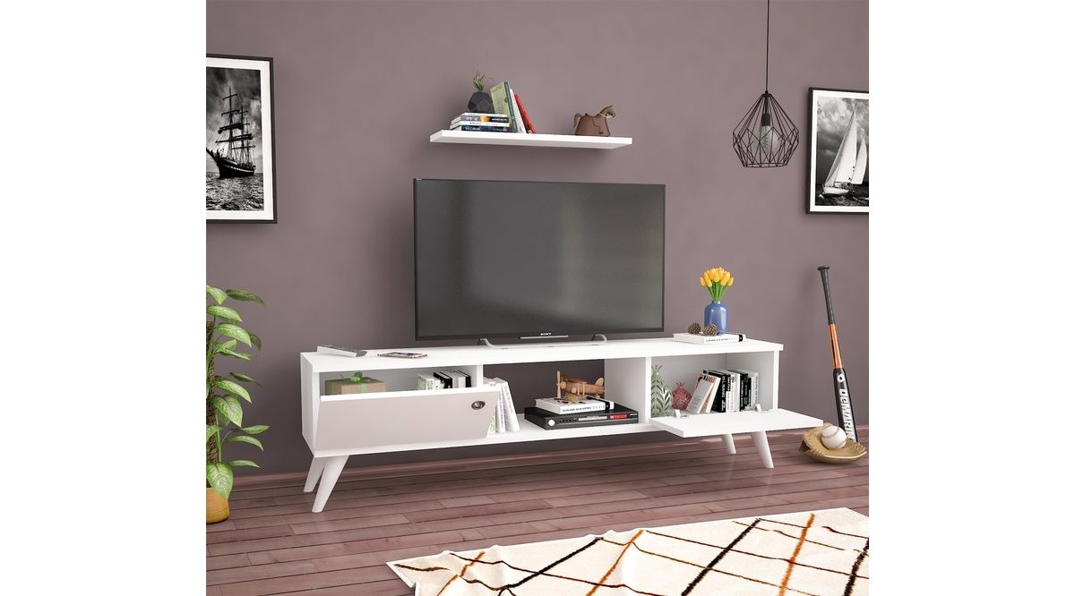 BENA MOBİLYA EMRE BEYAZ 140 CM TV SEHPASI FİYATI Vivense BENA MOBİLYA EMRE BEYAZ 140 CM TV SEHPASI FİYATI Vivense