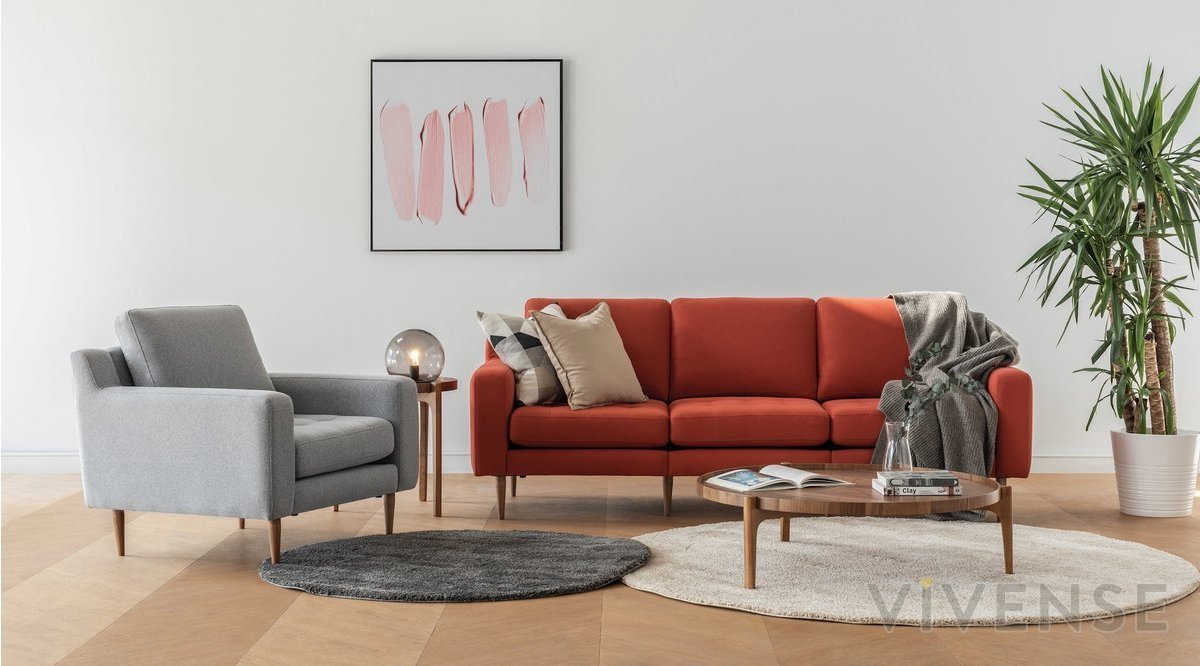 NORMOD KIRMIZI GRİ KOLTUK TAKIMI FİYATI Vivense